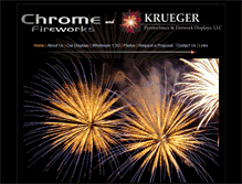 Tablet Screenshot of kfireworks.com